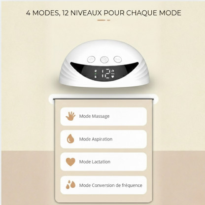 MomaFlow™ - Le Tire-Lait Invisible & Mains-Libres