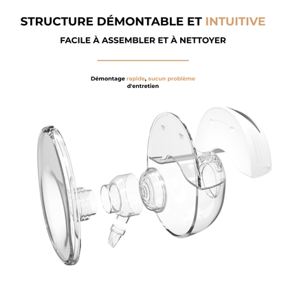MomaFlow™ - Le Tire-Lait Invisible & Mains-Libres